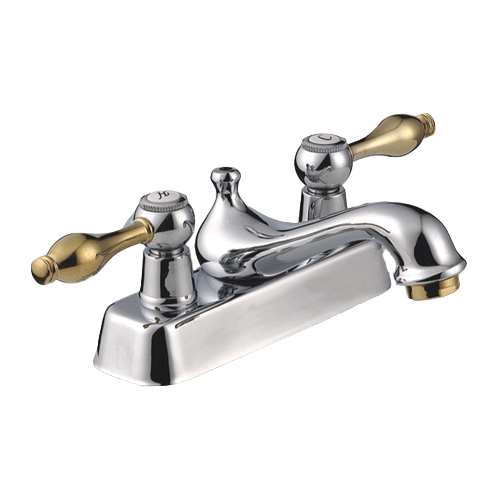 4 inches brass,zinc  spout  lavatory faucet ,basin faucet, hot and cold mixer .steel ,ABS cover、 zinc,ABS  lever  handles、  ceramic stem.   polished chrome ,chrome and gold 