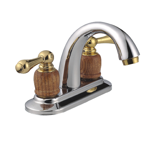 4 inches brass,zinc  spout  lavatory faucet ,basin faucet, hot and cold mixer .steel ,ABS cover、 zinc,ABS  lever  handles、  ceramic stem.   polished chrome ,chrome and gold 