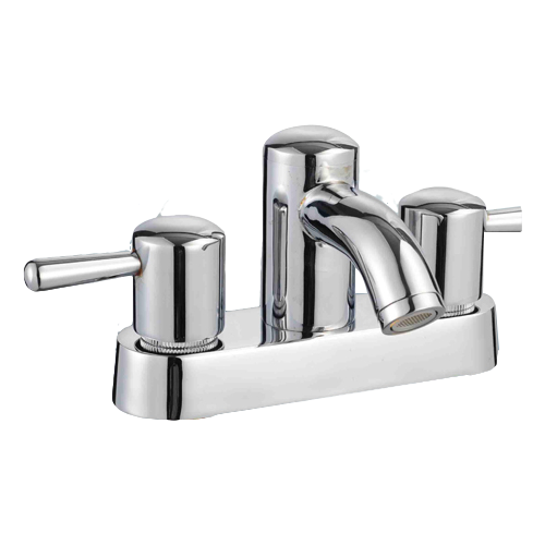 4 inches zinc  lavatory faucet /basin faucet hot and cold  mixer YM-4125